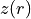 z(r)