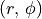 (r,\,\phi)