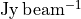 {\rm Jy\,beam^{-1}}